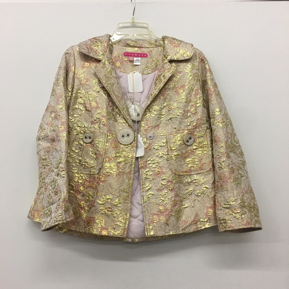 Manoush Jacket with Gold Floral Detail